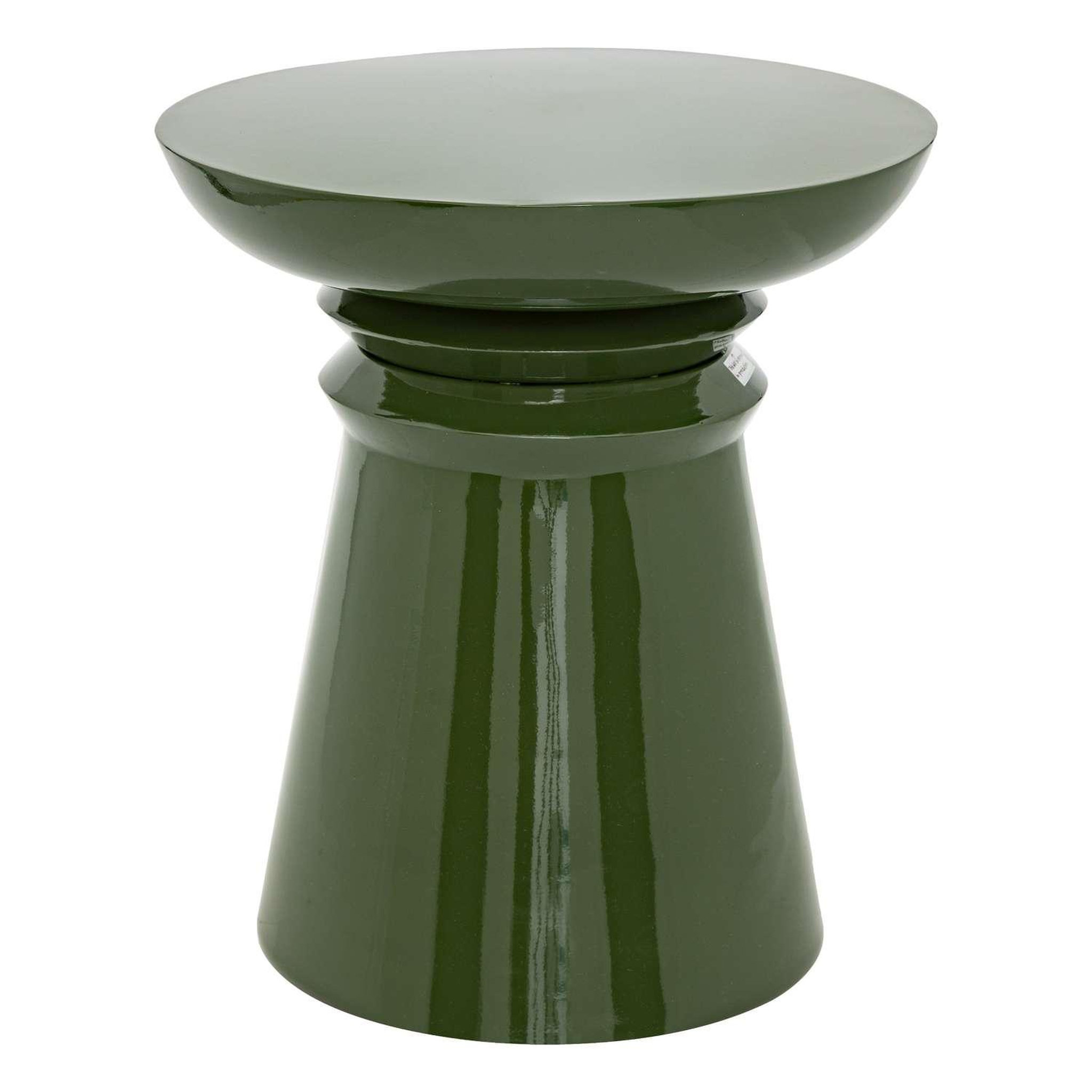Voir la diapositive 1 : ATMOSPHERA Table d'appoint ronde en métal JAYA