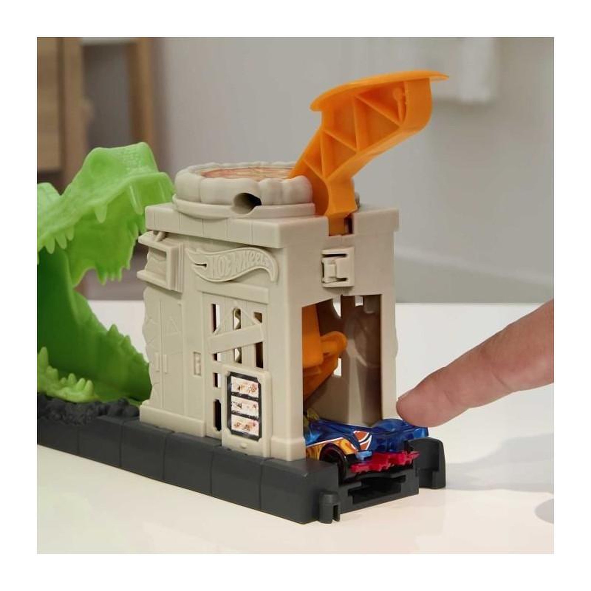 Voir la diapositive 3 : Hot Wheels Hot Wheels-Looping Attaque de l'Alligator-Coffret, 1 voiture incluse - Hot Wheels - HKX39