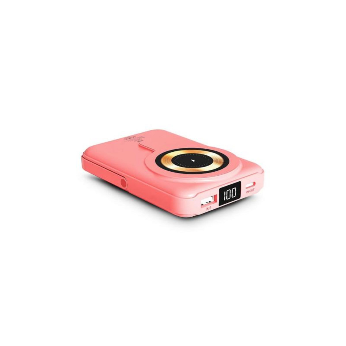 URBAN FACTORY Batterie externe 10000 mAh MagSafe Coral