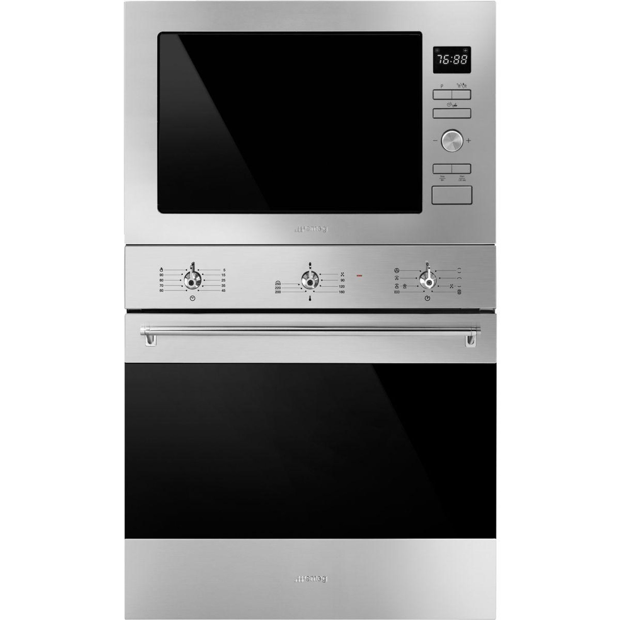 Voir la diapositive 3 : SMEG Micro ondes grill encastrable fmi425x
