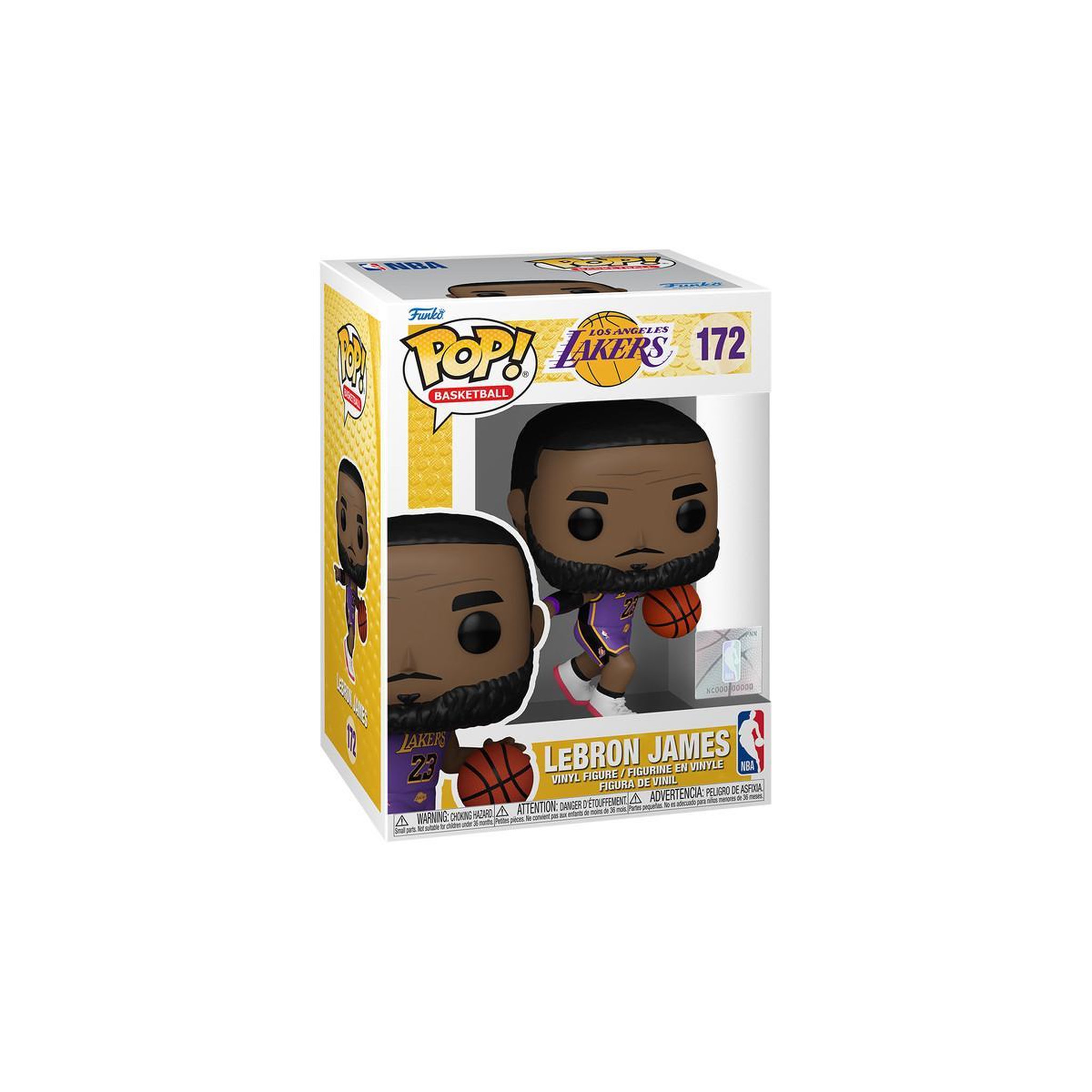 Voir la diapositive 3 : Funko Figurine Funko Pop Basketball NBA Los Angeles Lakers LeBron James