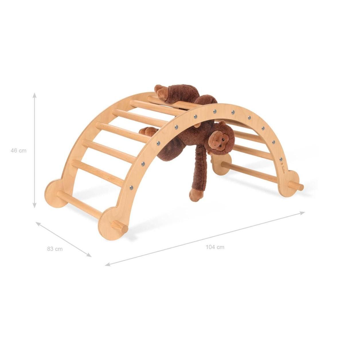 Pinolino Arche d'escalade et balançoire Kari