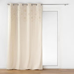 Paris Prix Rideau à Œillets Tufté  Inca  140x240cm Beige