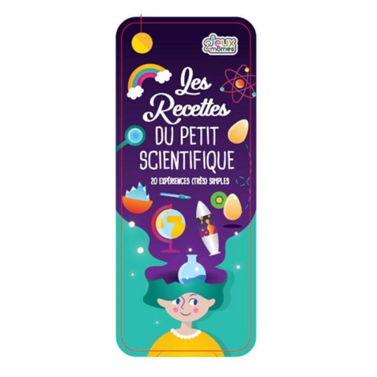 Paris Prix Cartes Educatives  Recette du Scientifique  20cm Multicolore