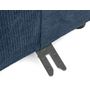 Voir la diapositive 3 : LISA DESIGN Debbie - module d'assise gauche en tissu texturé