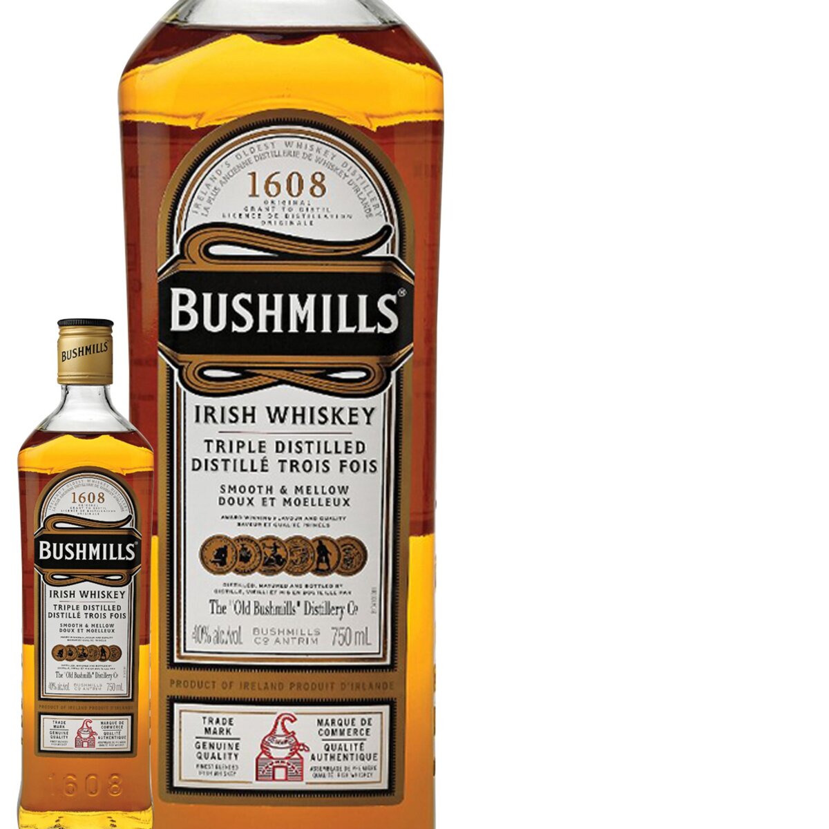 Bushmills Irish Whiskey 40%