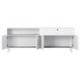 Voir la diapositive 4 : BEST MOBILIER Cleo - lit coffre avec led - 140x200 cm - sommier inclus - en velours