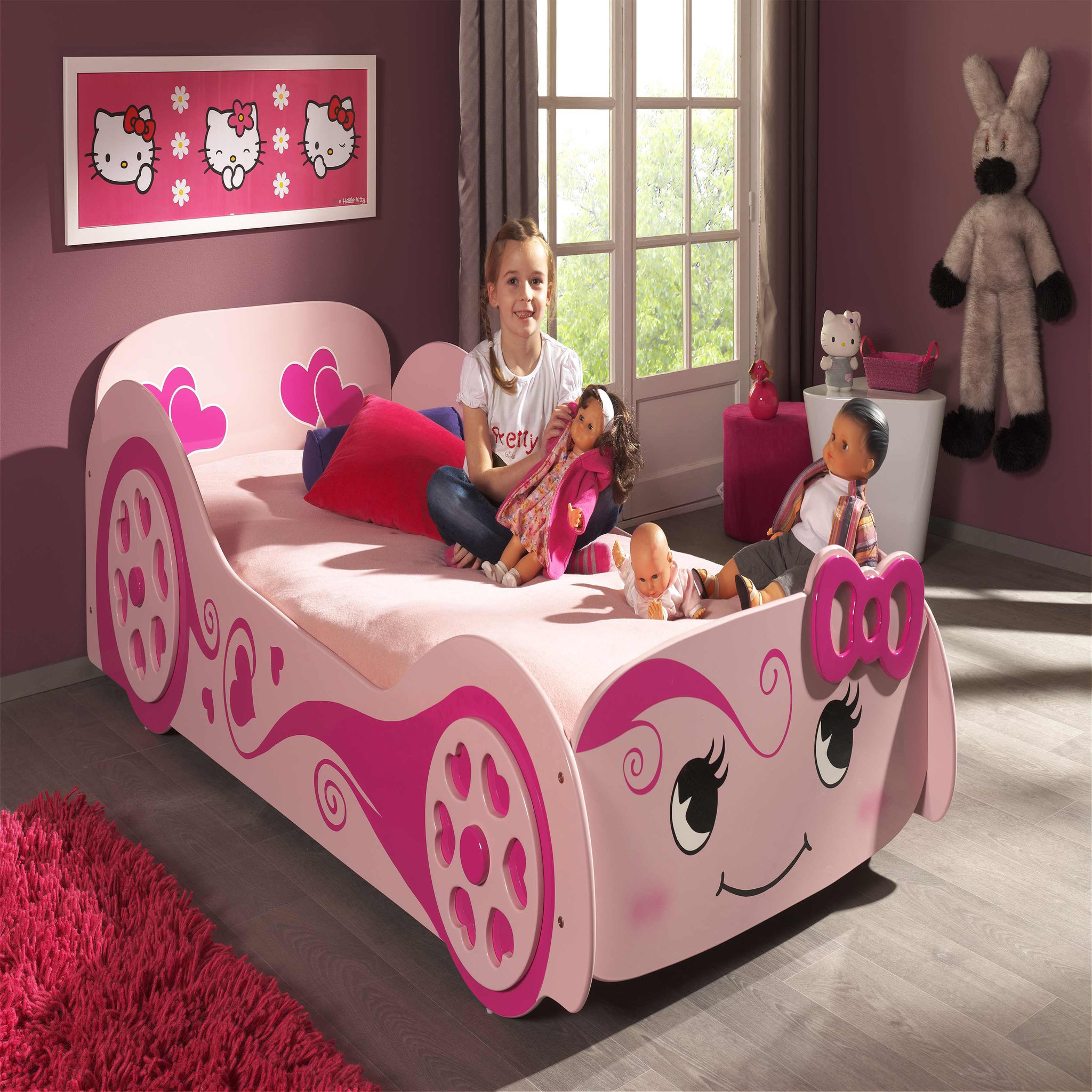 Voir la diapositive 2 : Lit enfant ROSA 90 x 200 cm