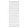 Voir la diapositive 2 : VIDAXL Store plisse 40x100 cm Blanc