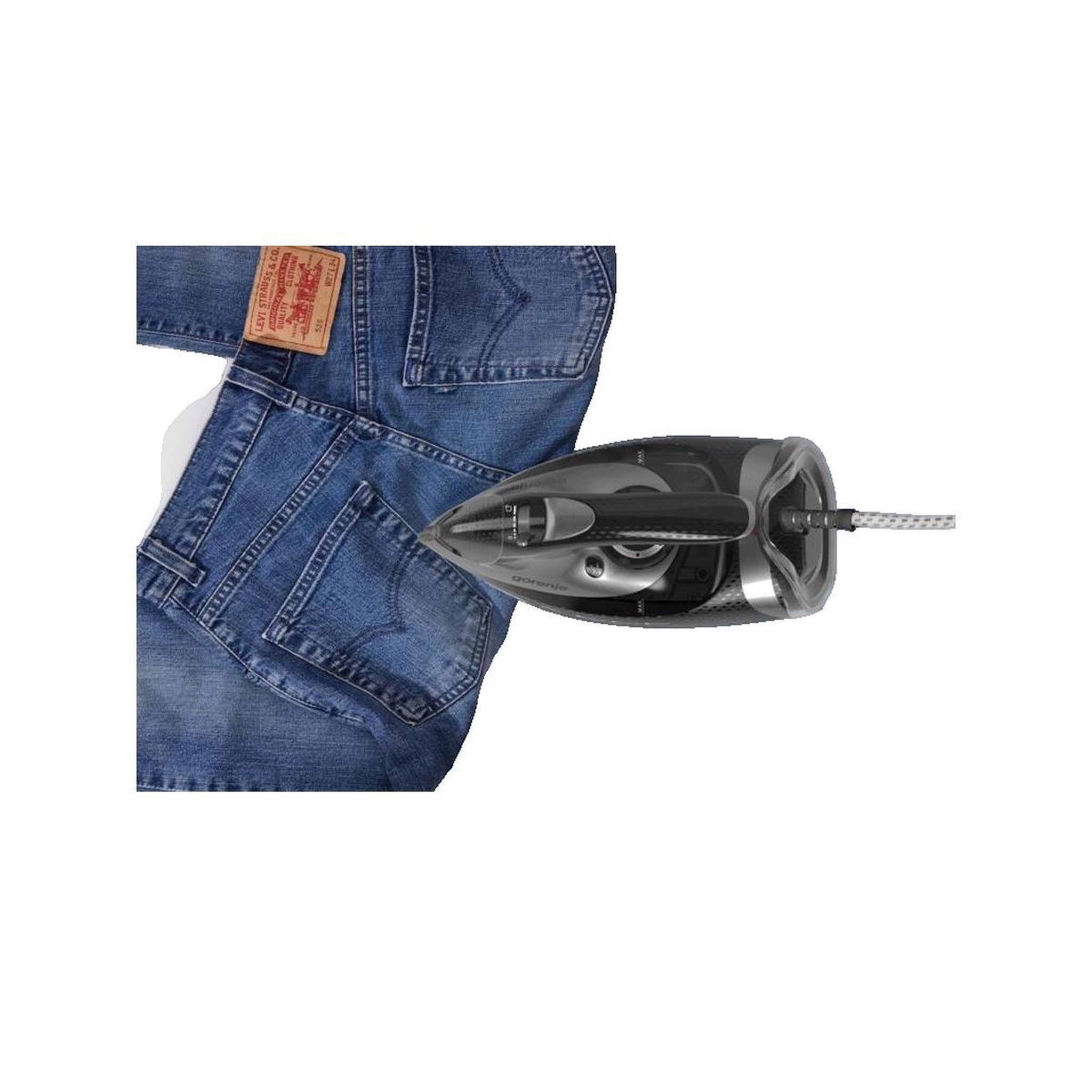 Voir la diapositive 2 : GORE WEAR Fer à repasser Gorenje SIH3200BKS avec fonction vapeur 250 g/min