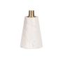 Voir la diapositive 3 : Paris Prix Table d'Appoint Design  Grant  51cm Blanc & Or