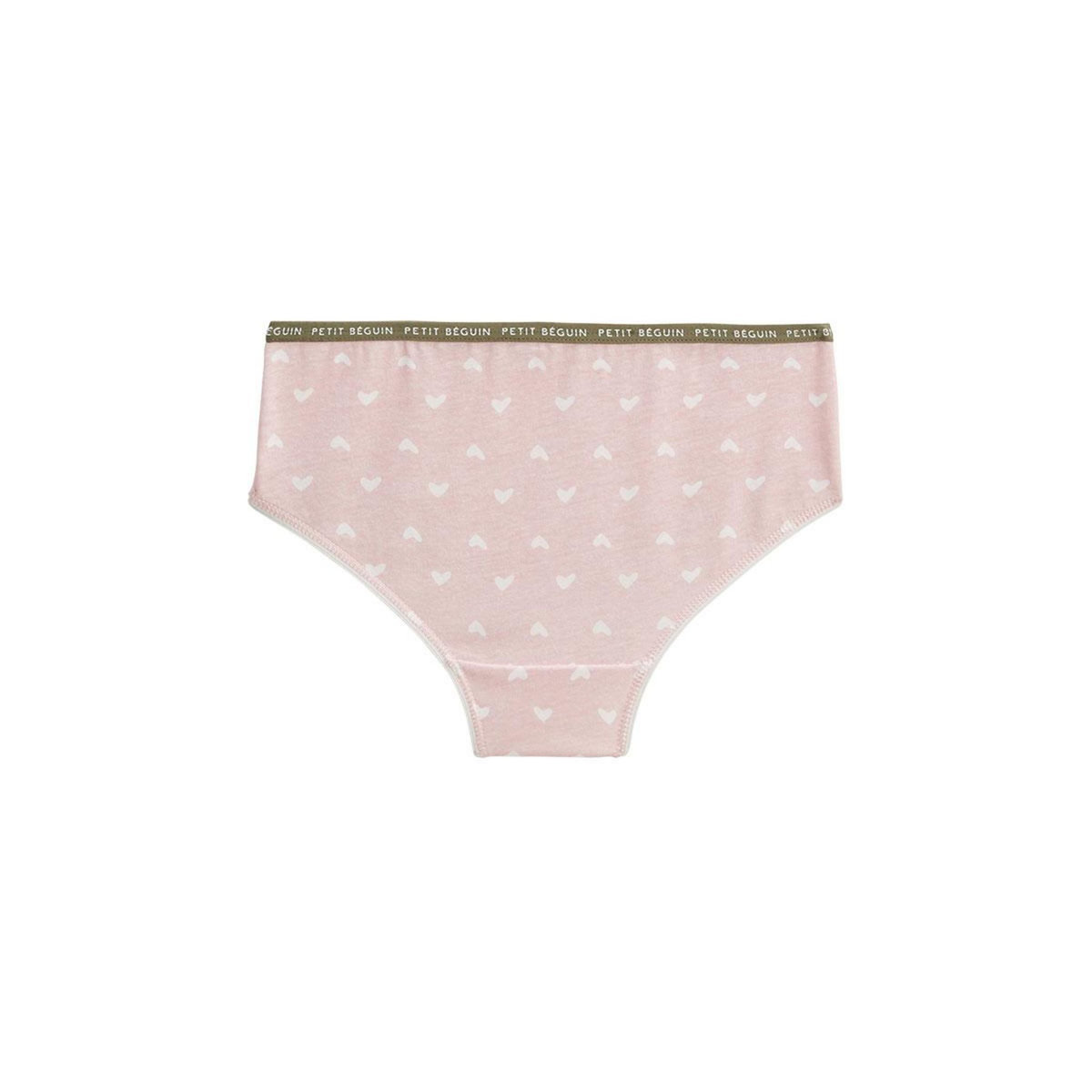 Petit Béguin Lot de 3 culottes fille Cat