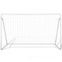 Voir la diapositive 3 : VIDAXL Filets de but de football Acier 2 pcs 240x90x150 cm