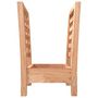 Voir la diapositive 4 : VIDAXL Porte-revues 40x26,5x38,5 cm Bois massif de noyer