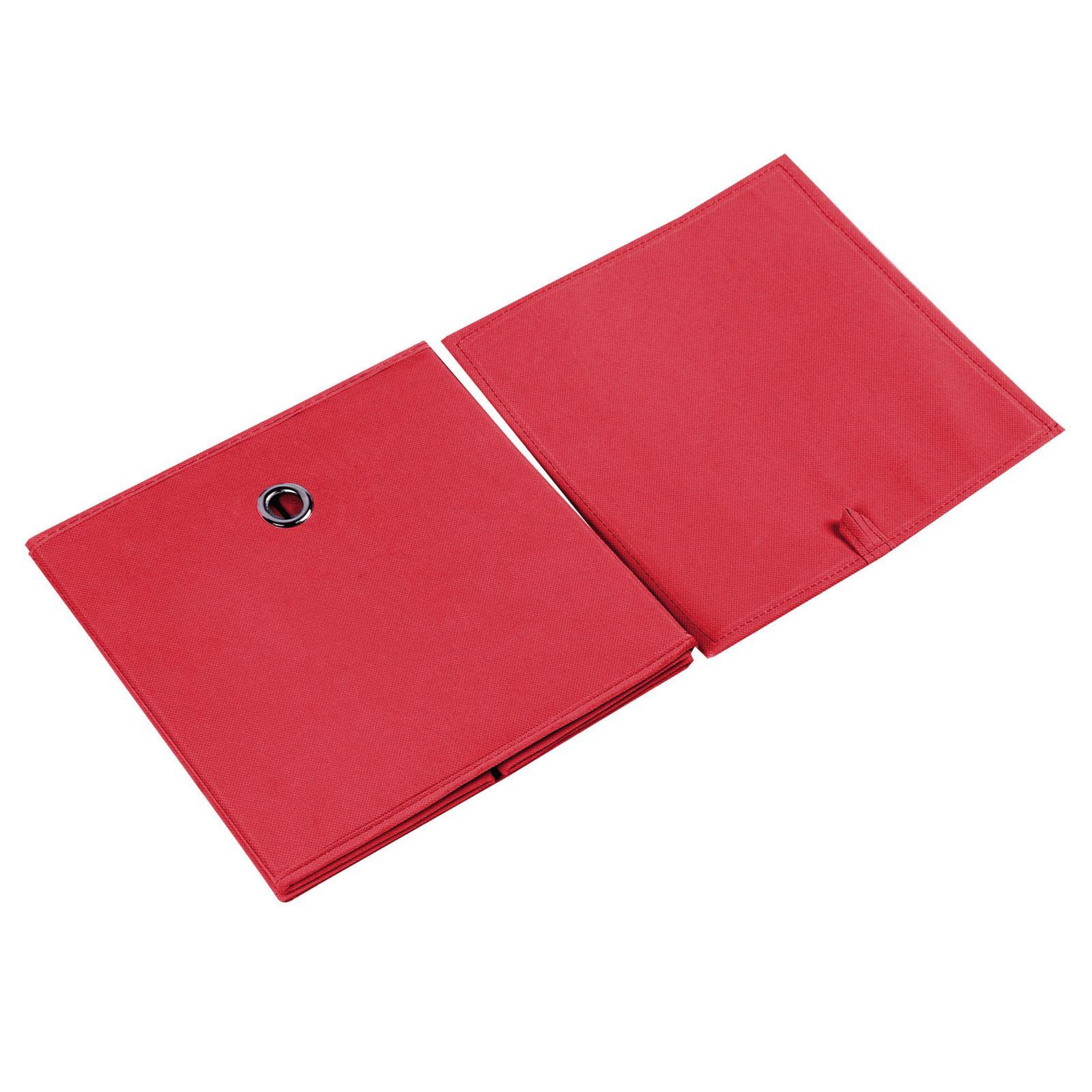 Voir la diapositive 4 : IDIMEX Lot de 2 boîtes de rangement ELA, en tissu