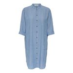 JACQUELINE DE YONG Robe Rayure /Blanc Femme JDY Emilia. Coloris disponibles : Bleu