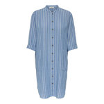 JACQUELINE DE YONG Robe Rayure /Blanc Femme JDY Emilia. Coloris disponibles : Bleu