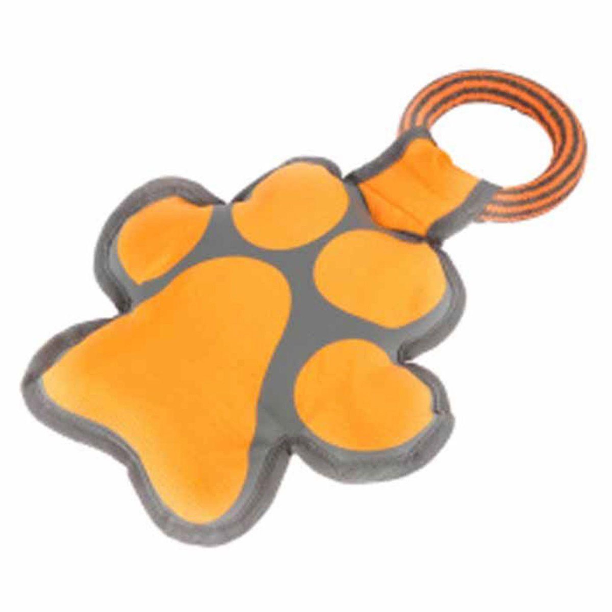 HOMEA Jouet pour chien  patte oxford  22cm orange