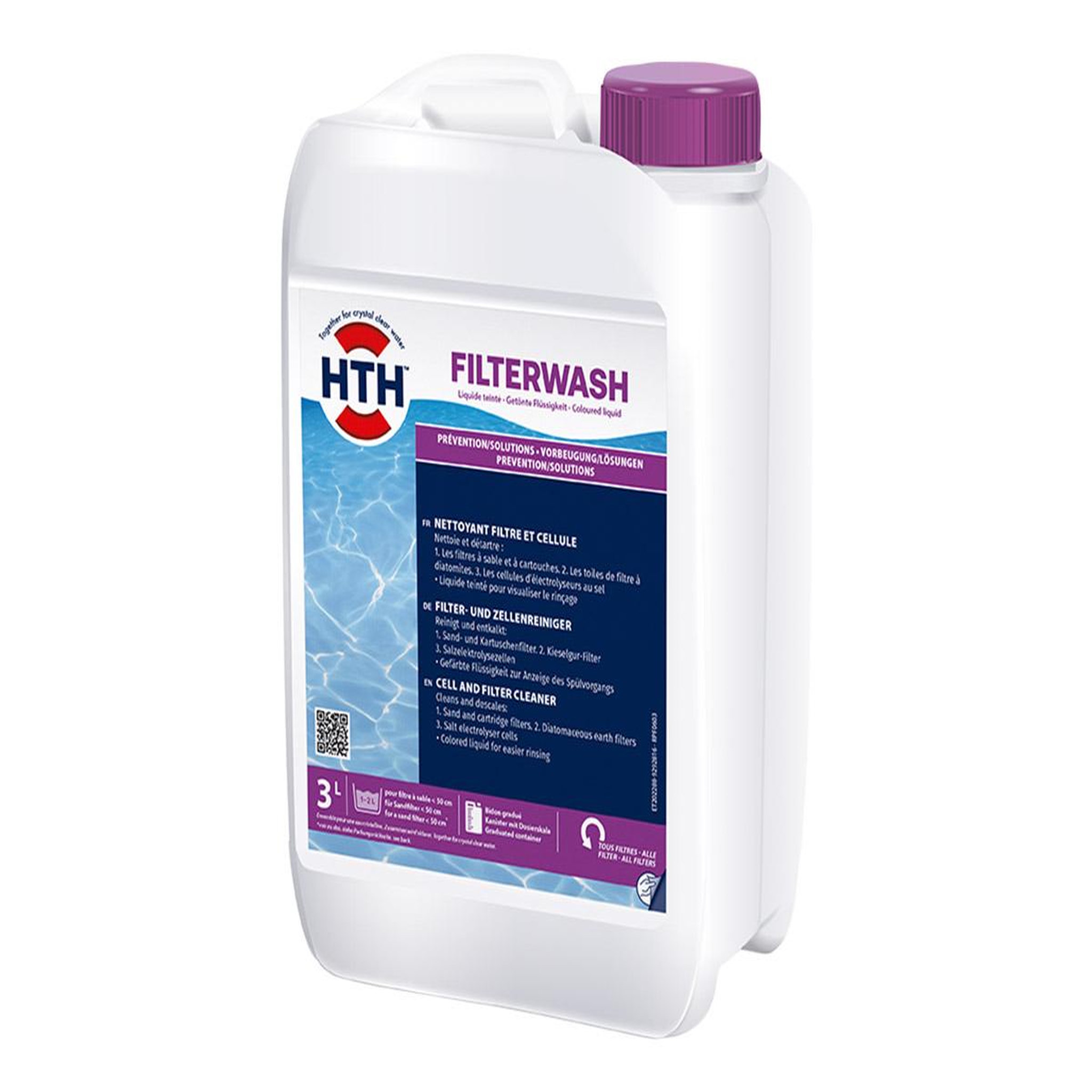 HTH Nettoyant filtre à sable filterwash 3 l - hth