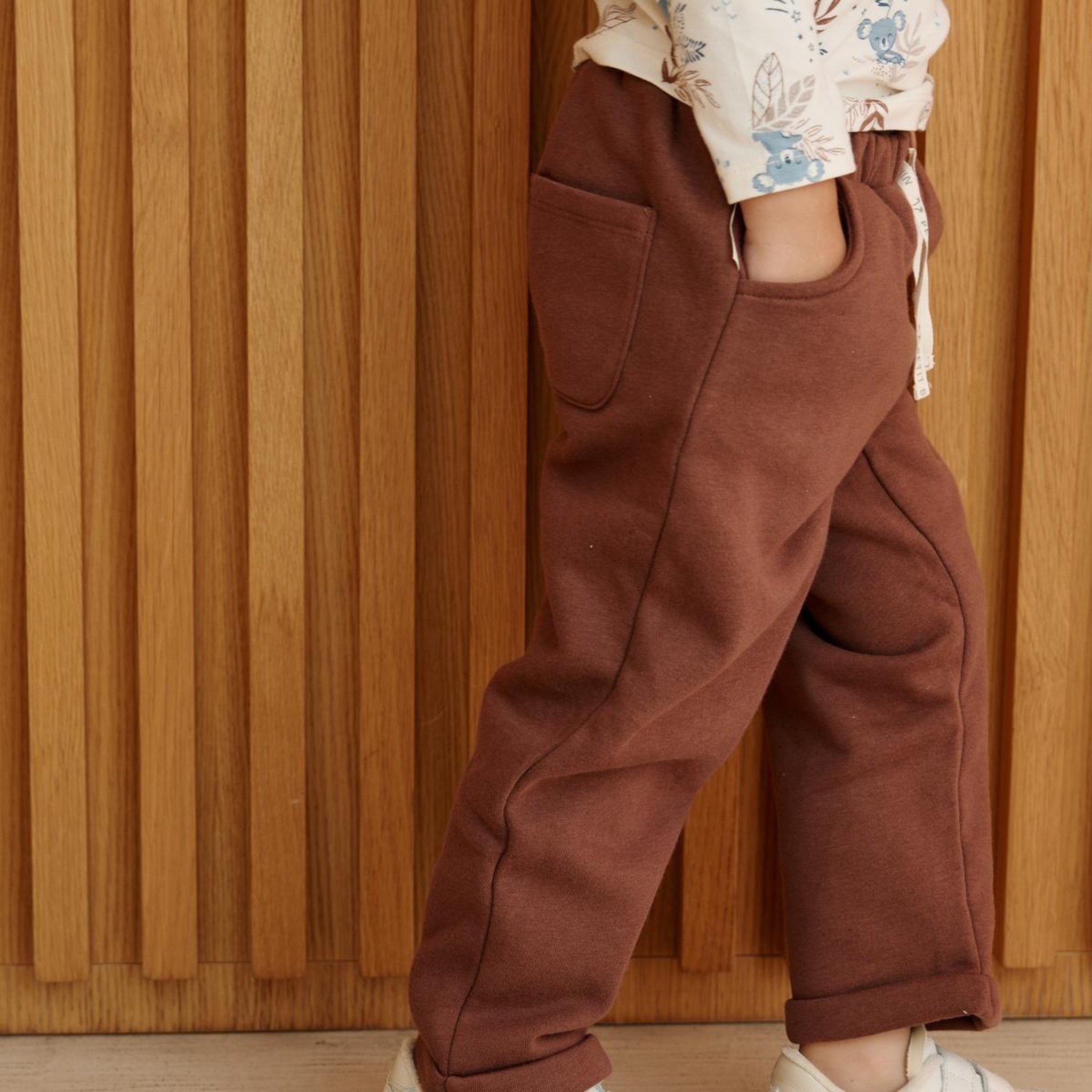 Voir la diapositive 4 : PETIT BEGUIN Lot de 2 pantalons bébé mathéo