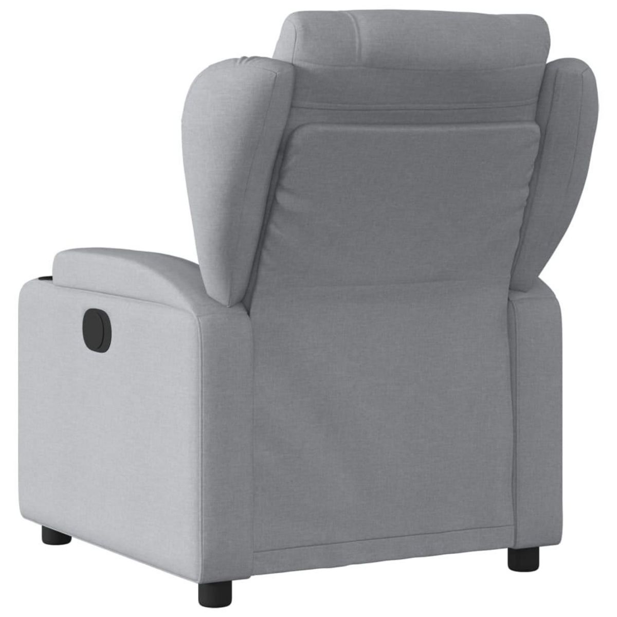 VIDAXL Fauteuil inclinable Gris clair Tissu