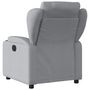 Voir la diapositive 3 : VIDAXL Fauteuil inclinable Gris clair Tissu