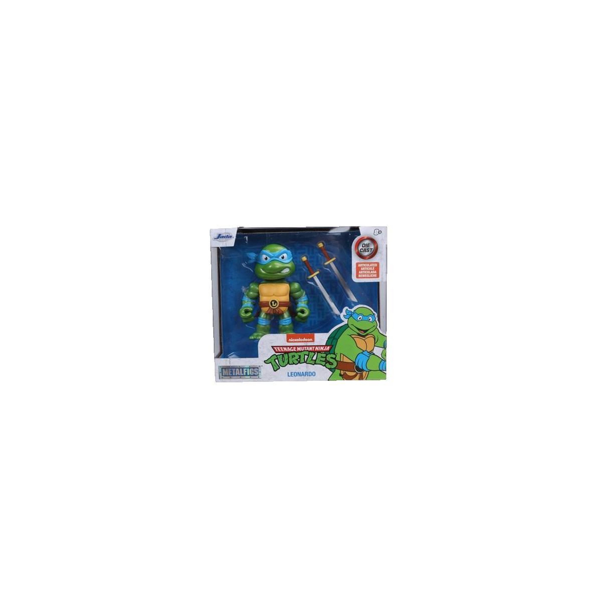 Voir la diapositive 2 : SMOBY Figurine Smoby Leonardo verte et bleue articulée