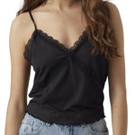 Vero Moda Top  Femme Vero Moda Singlet Crop Top. Coloris disponibles : Noir