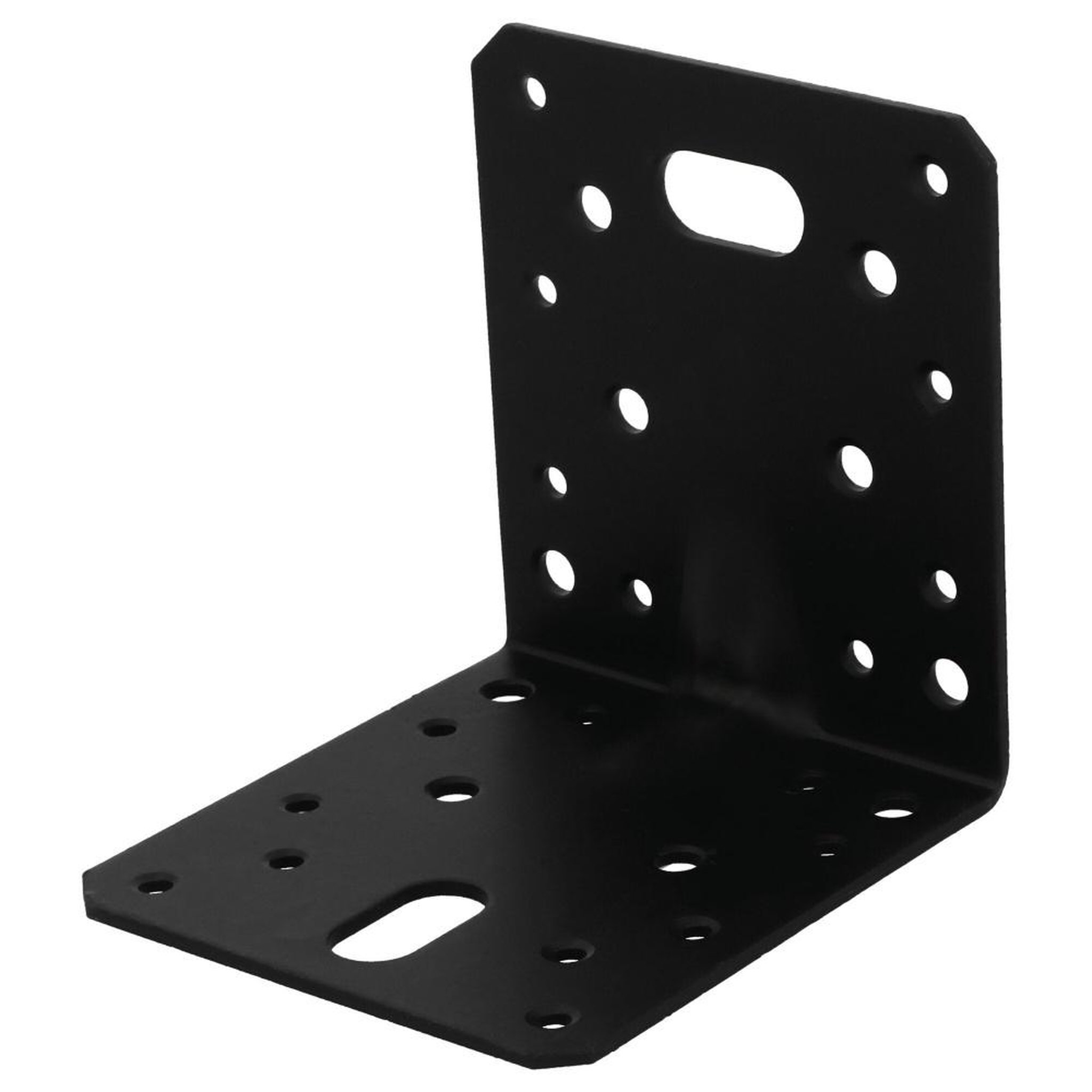 SUKI Connecteur angle acier zingue noire Magnodur 105x105x90, SUKI
