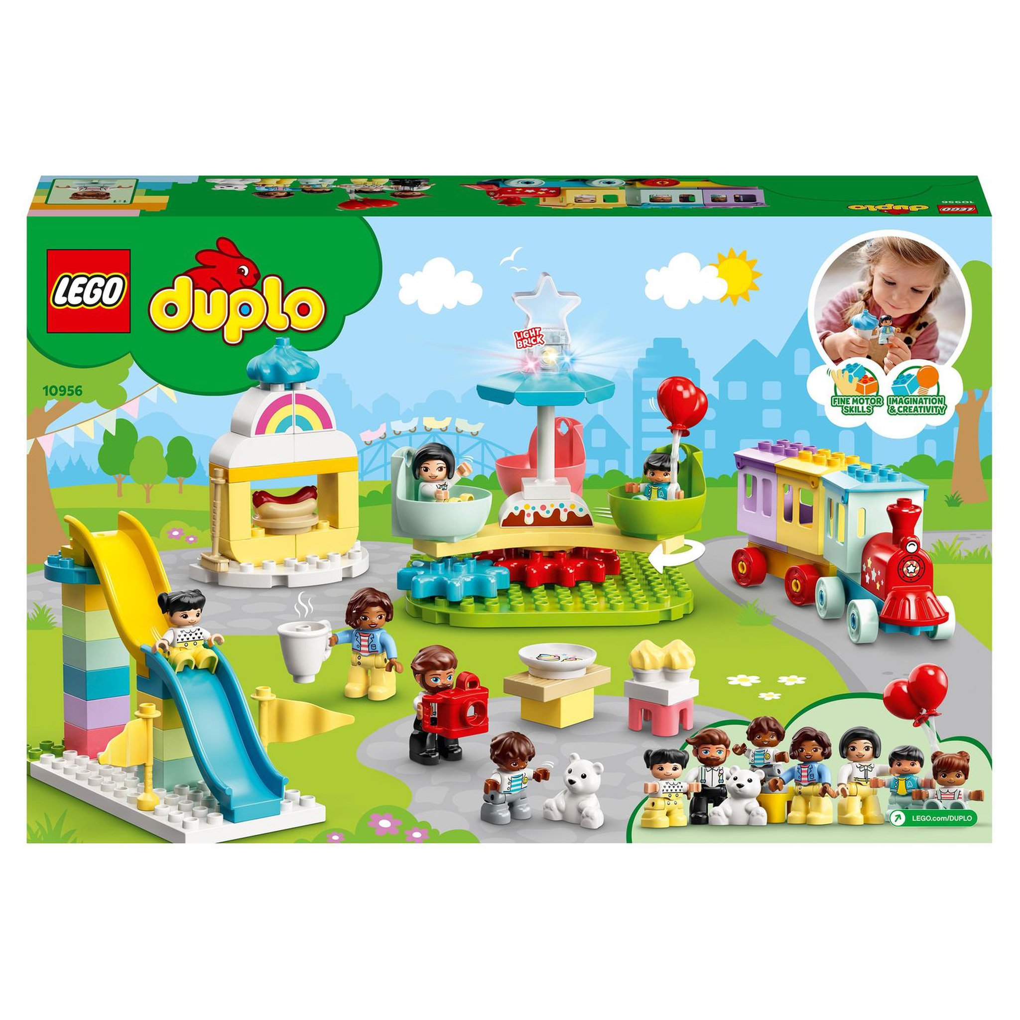 Voir la diapositive 8 : LEGO DUPLO 10956 - Le parc d&rsquo;attractions Jouet Enfant 2+ ans