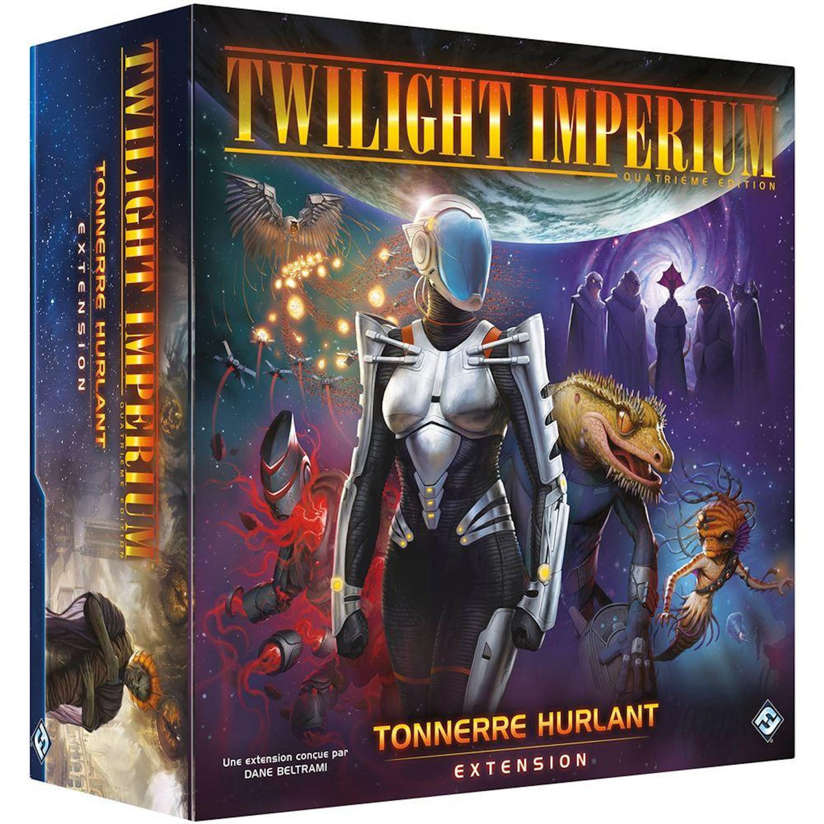 Asmodee Jeu de stratégie Asmodee Twilight Imperium Tonnerre Hurlant Extension