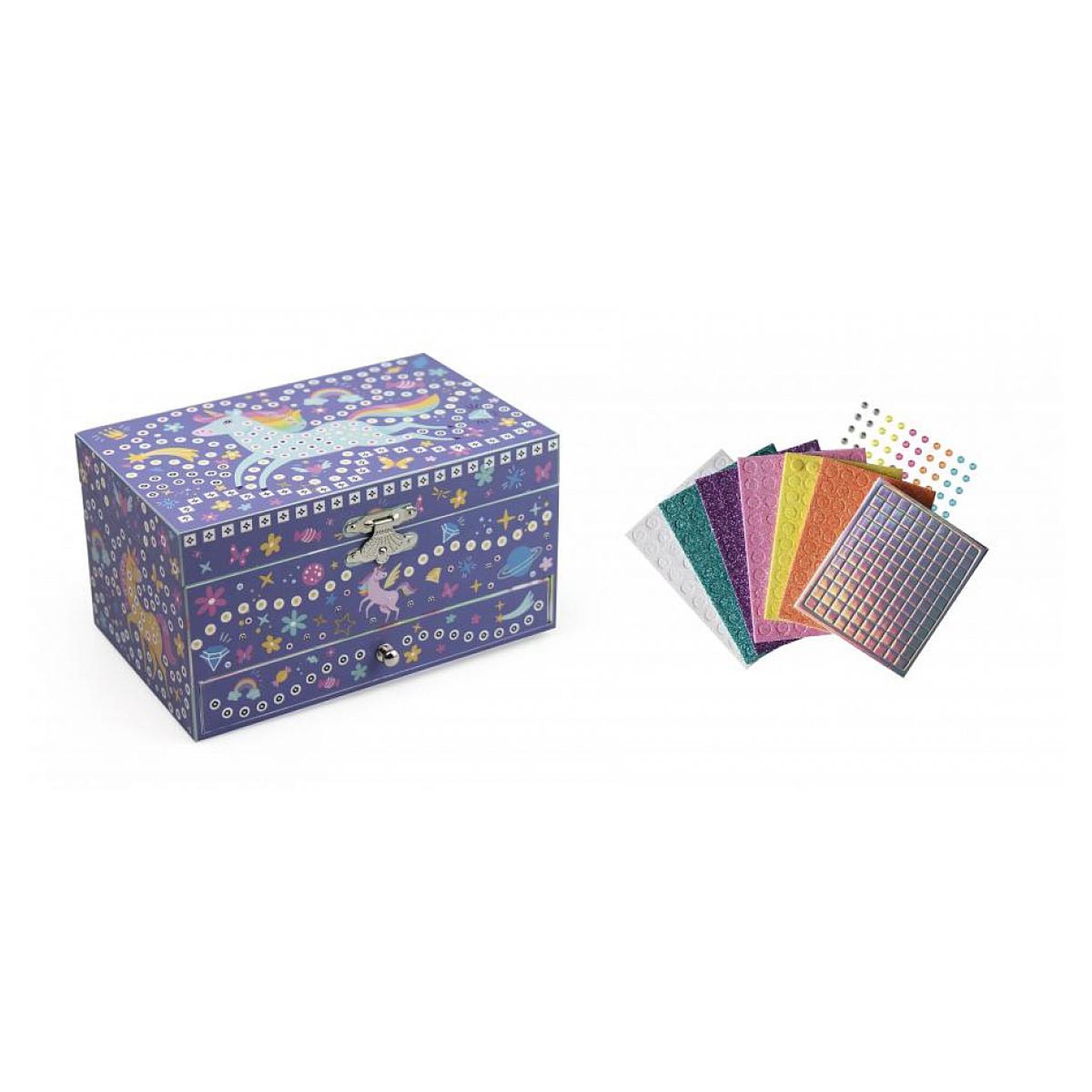 Voir la diapositive 2 : Au Sycomore Stick n fun - 3d mosaiques - boÎte a musique
