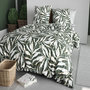 Voir la diapositive 2 : ATELIER DU COTON Parure housse de couette imprimée 100% coton 57fils FILVERDE