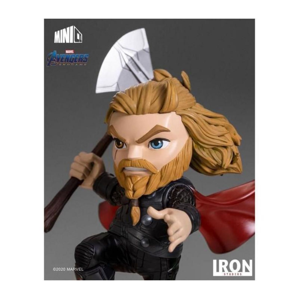 IRON STUDIOS Figurine - IRON STUDIOS - Mini Co. Deluxe - Marvels Avengers : Thor - PVC - 21 cm