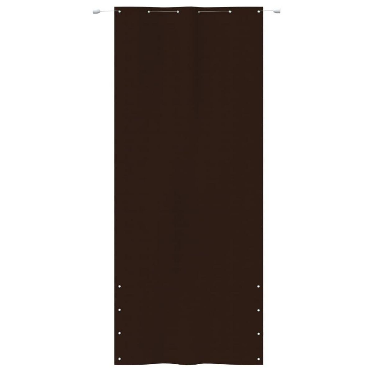 VIDAXL Ecran de balcon Marron 120x240 cm Tissu Oxford