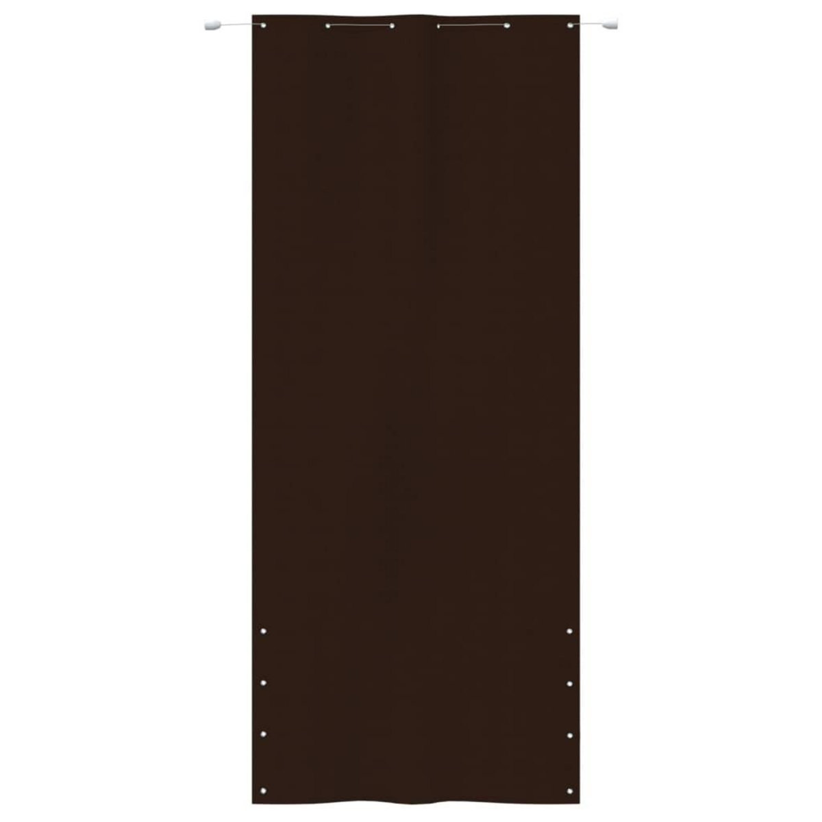 VIDAXL Ecran de balcon Marron 120x240 cm Tissu Oxford