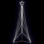 VIDAXL Guirlande de sapin de Noël 483 LED blanc froid 240 cm