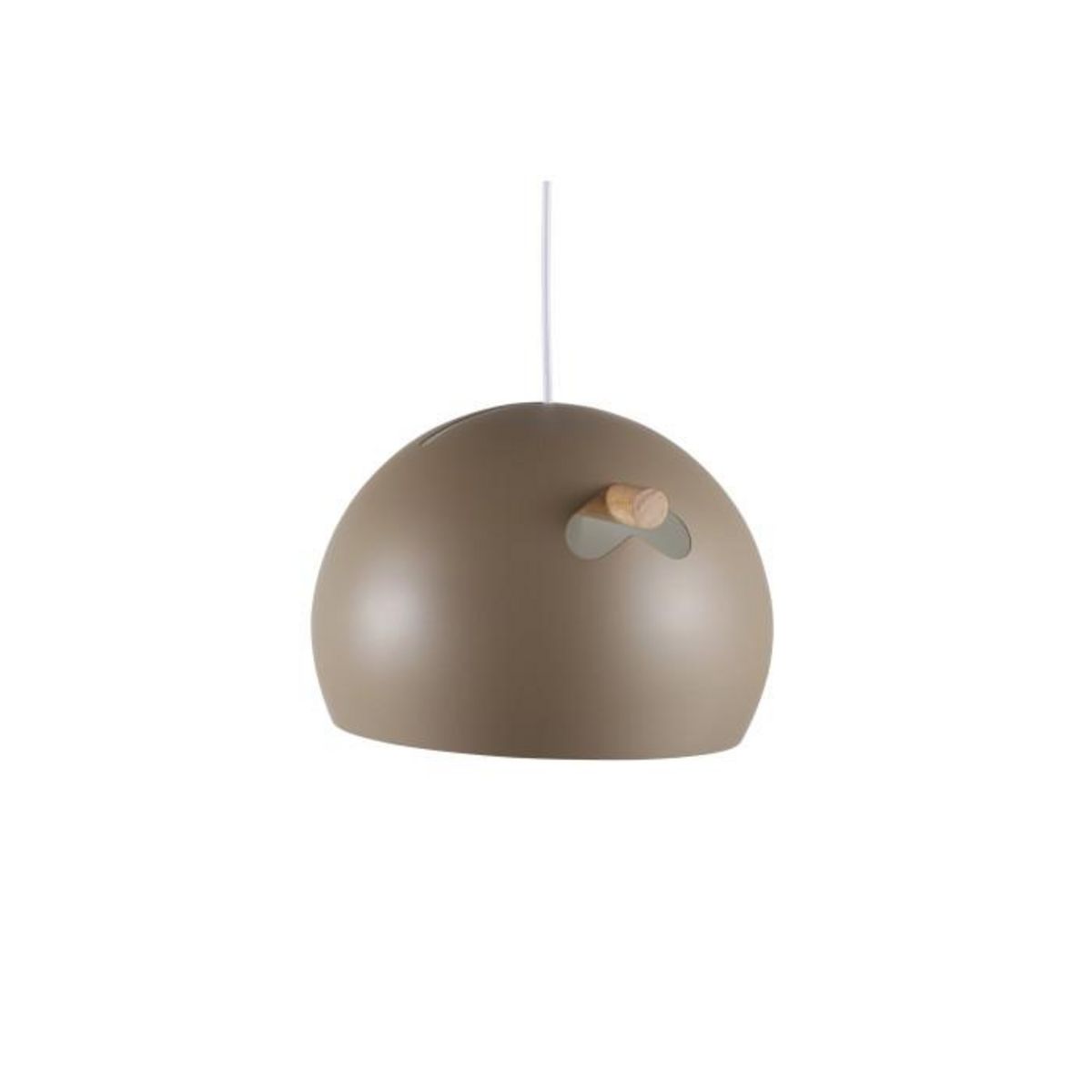 Paris Prix Lampe Suspension Déco  Tubbie  23cm Marron