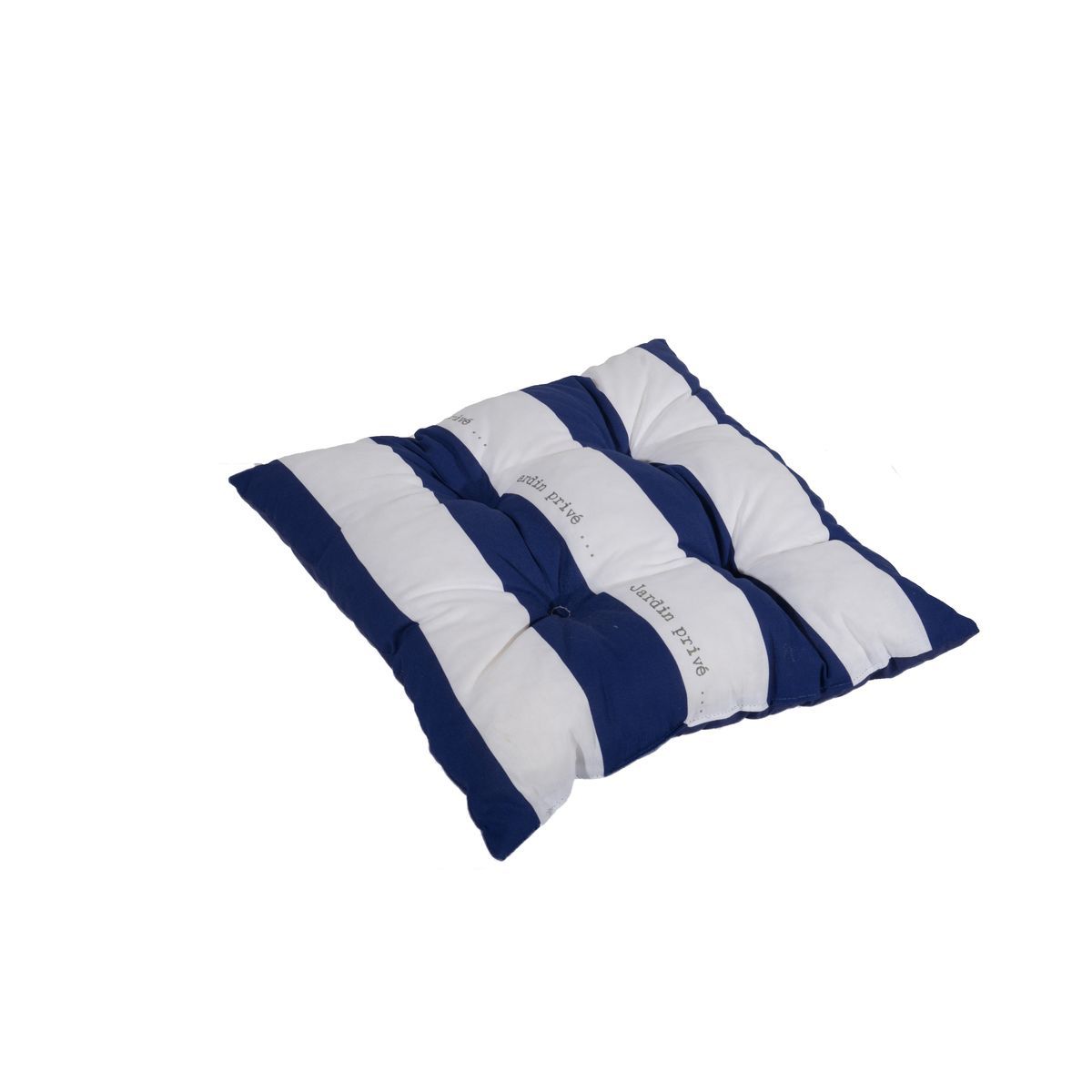 Jardin Privé Coussin assise de jardin flocons 380x380 bleu CANCALE