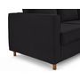 Voir la diapositive 6 : LISA DESIGN Jake - canapé déhoussable d'angle droit 5 places en tissu