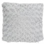 Voir la diapositive 1 : ATMOSPHERA Coussin Imitation Fourrure  Bouclée  45x45cm Gris Clair