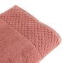 Voir la diapositive 2 : ACTUEL Maxi drap de bain en coton qualité zéro twist  600 g/m²