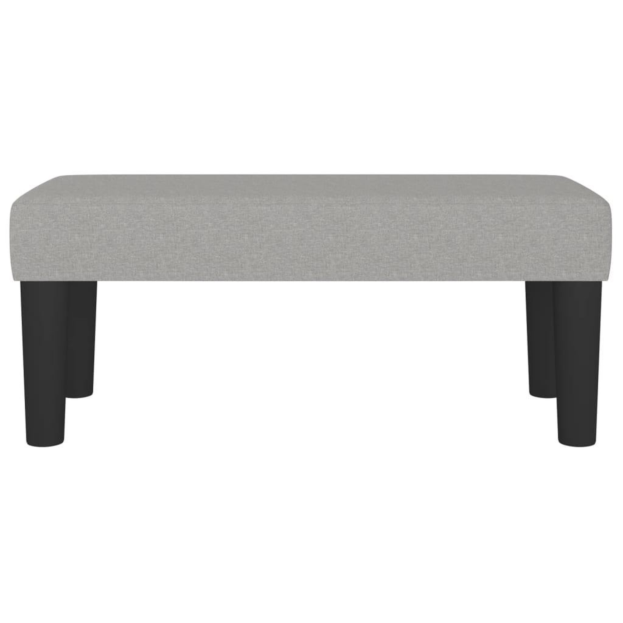 Voir la diapositive 3 : VIDAXL Banc Gris clair 70x30x30 cm Tissu