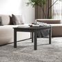 Voir la diapositive 5 : VIDAXL Table basse Gris 80x50x40 cm Bois massif de pin