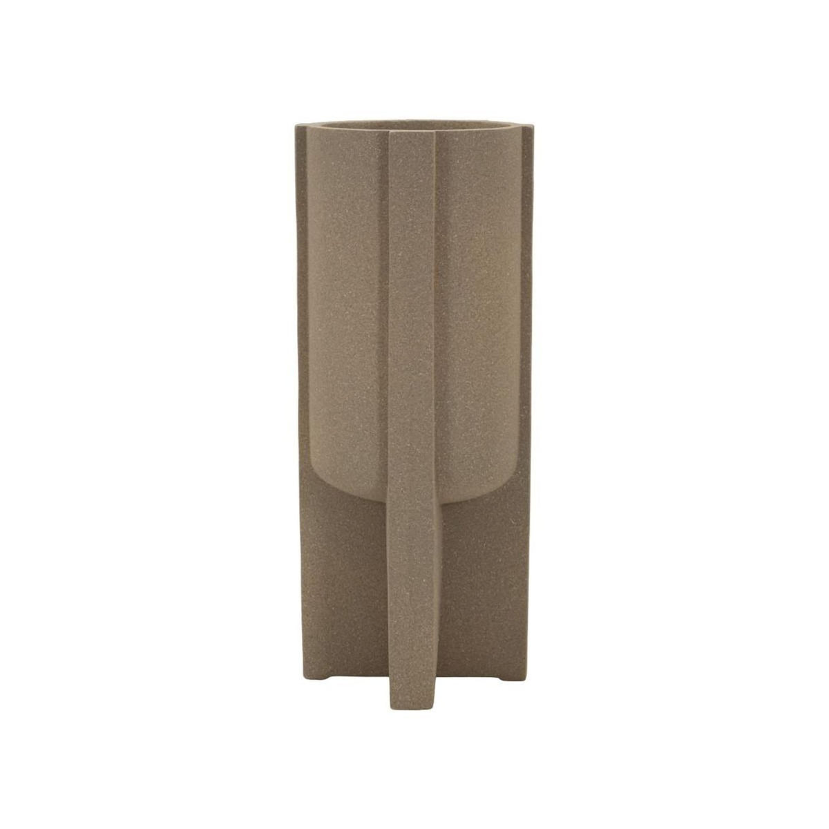 Paris Prix Cache-Pot Design  Moai  101cm Marron