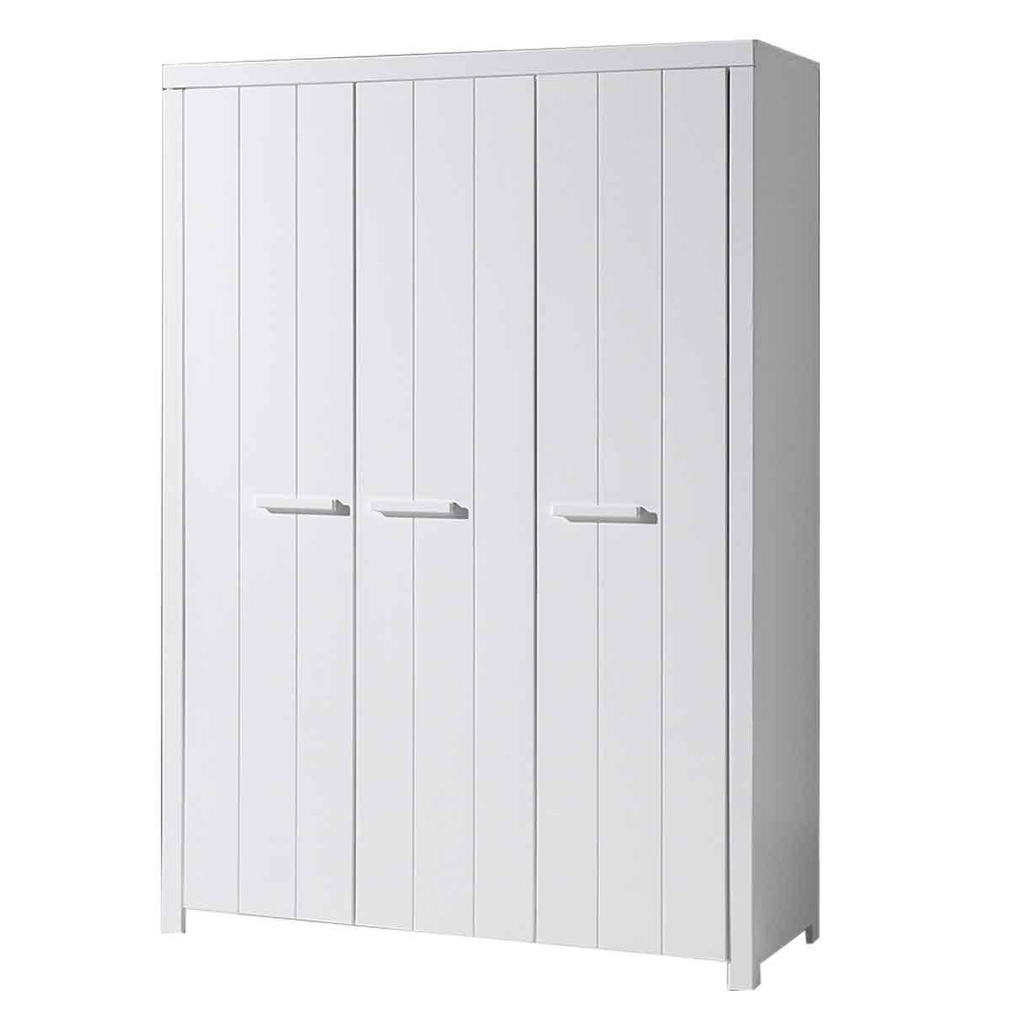 Paris Prix Armoire 3 portes  erik  205cm blanc