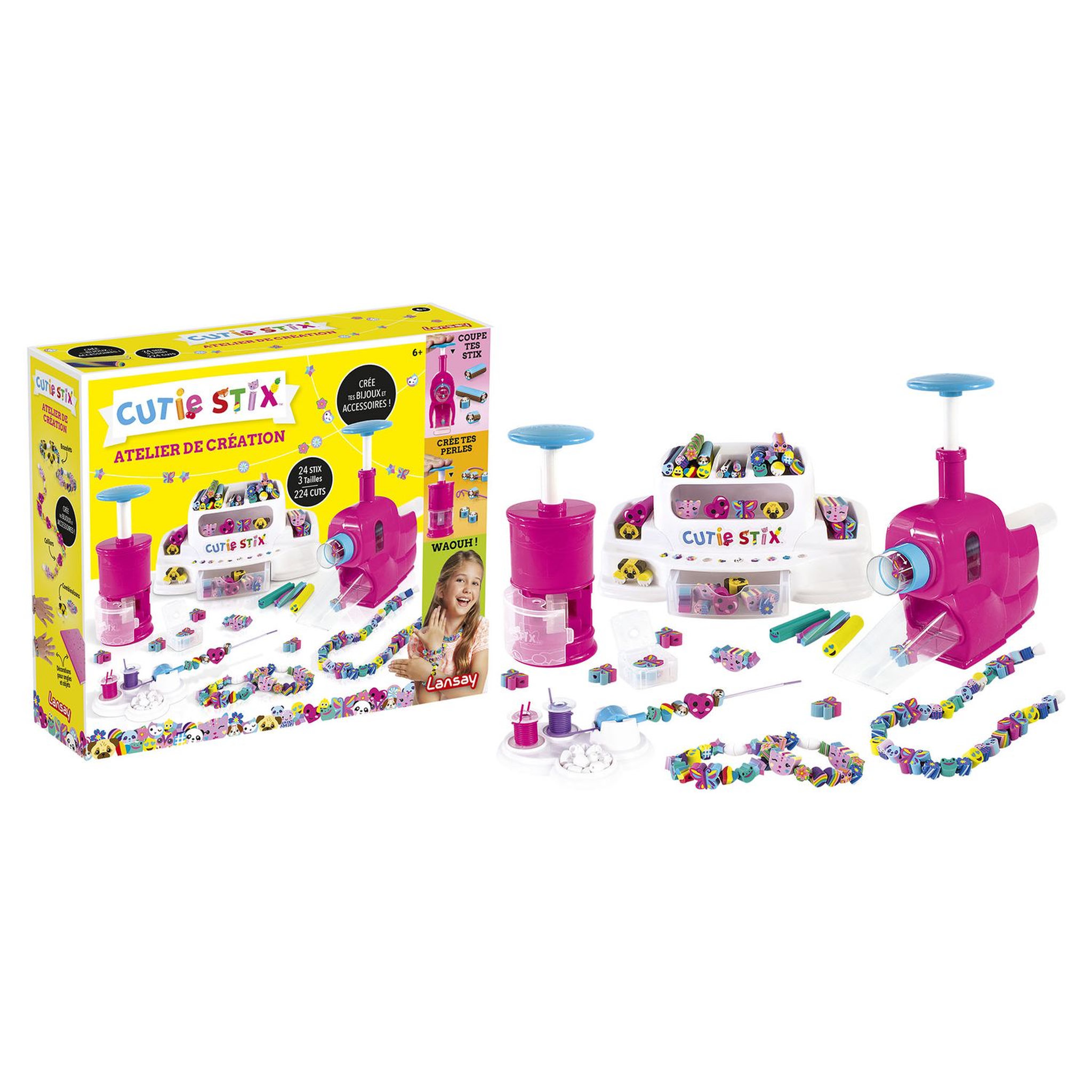 Voir la diapositive 2 : LANSAY Cutie stix - Atelier de création de bijoux et accessoires