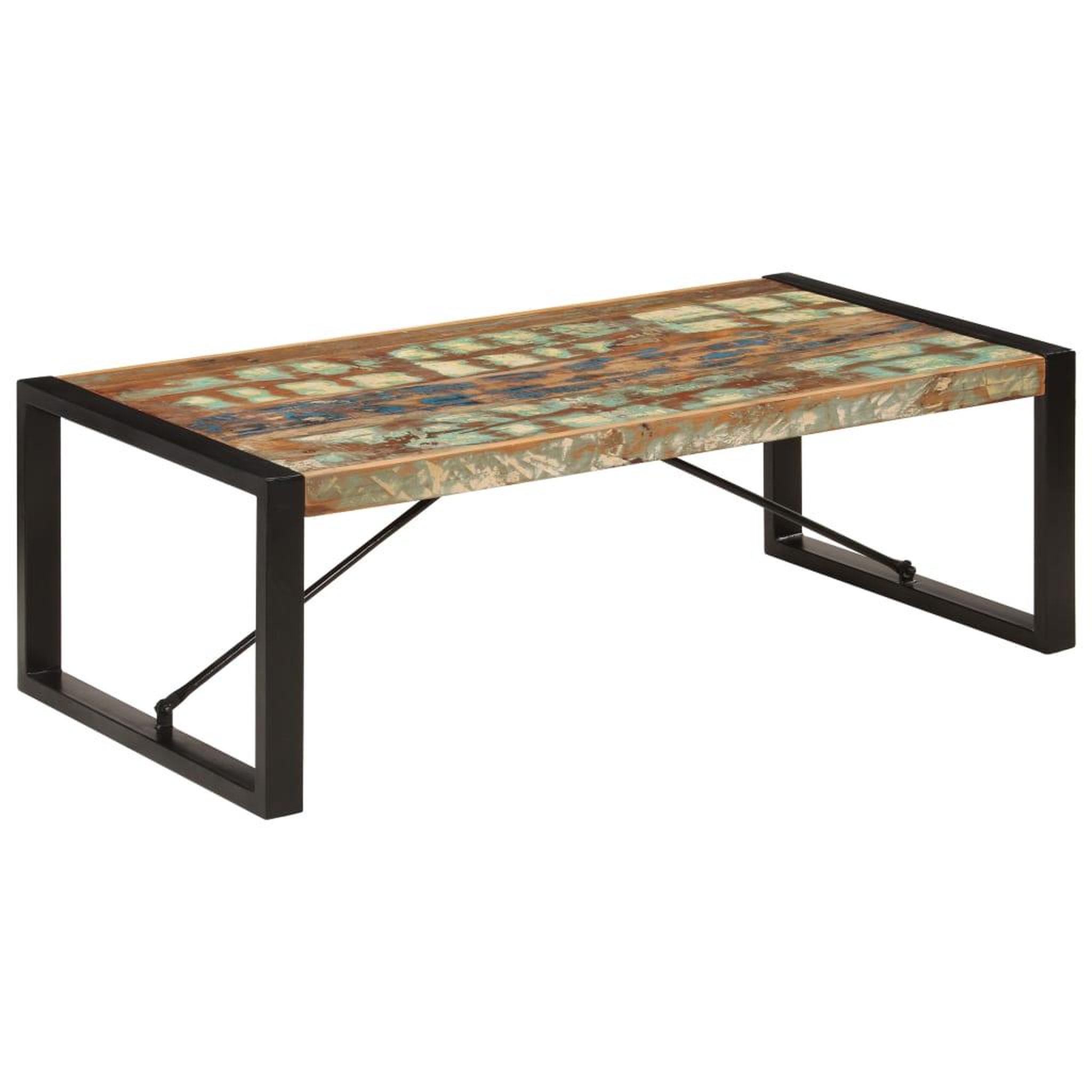 VIDAXL Table basse 120x60x40 cm bois de recuperation solide