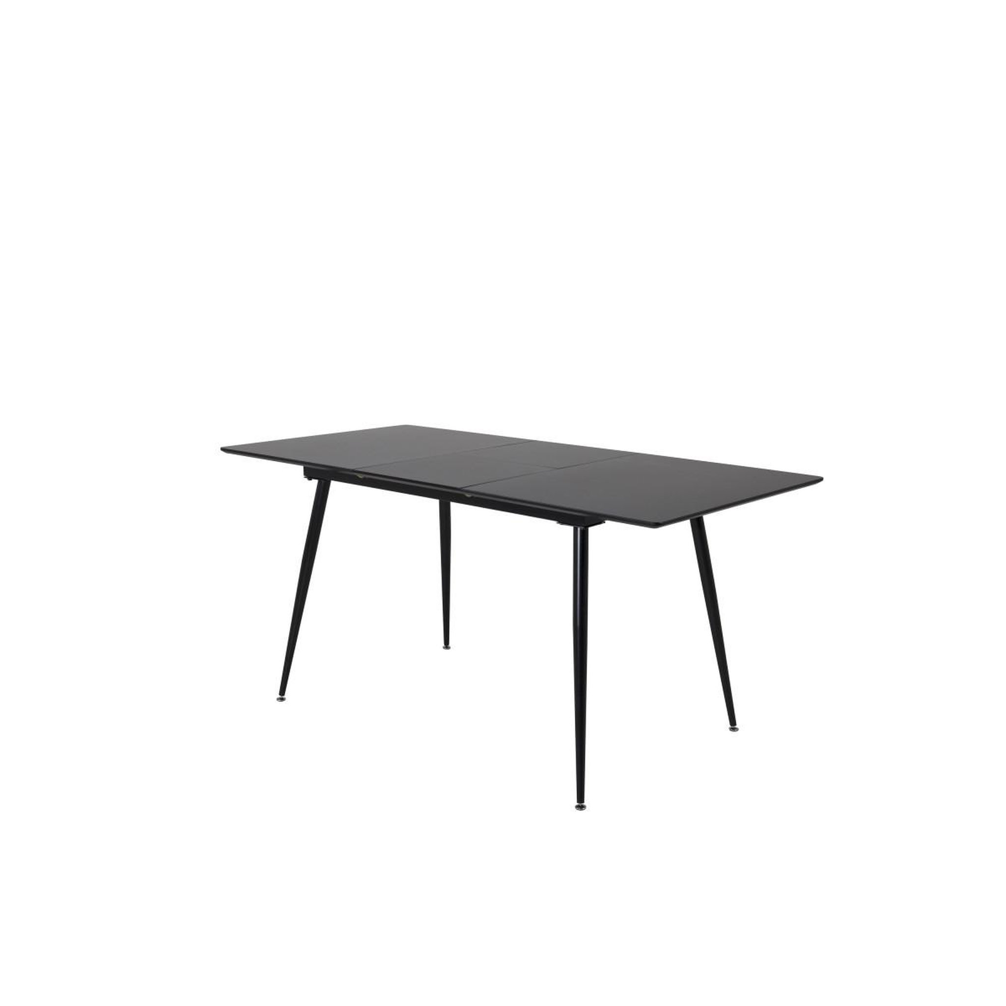 Voir la diapositive 4 : Paris Prix Table à manger extensible  silar  120-160cm noir