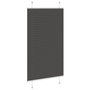 Voir la diapositive 4 : VIDAXL Store plisse noir 75x150 cm largeur du tissu 74,4 cm polyester